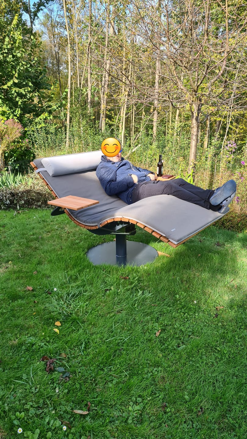 Customer photo review of Schwenkeinrichtung für MEBE Wave Lounge