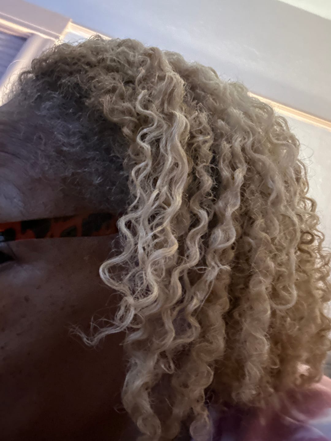Customer photo review of INDULGE Moisturizing Deep Conditioning Treatment