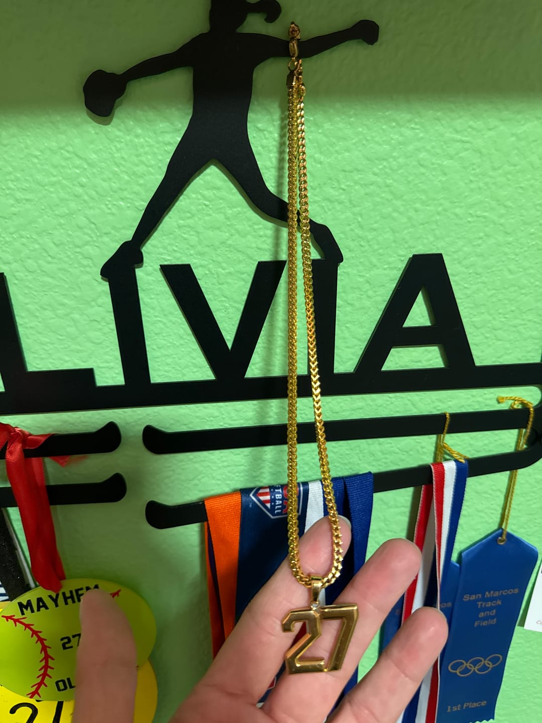 Customer photo review of Franco Chain (Gold)