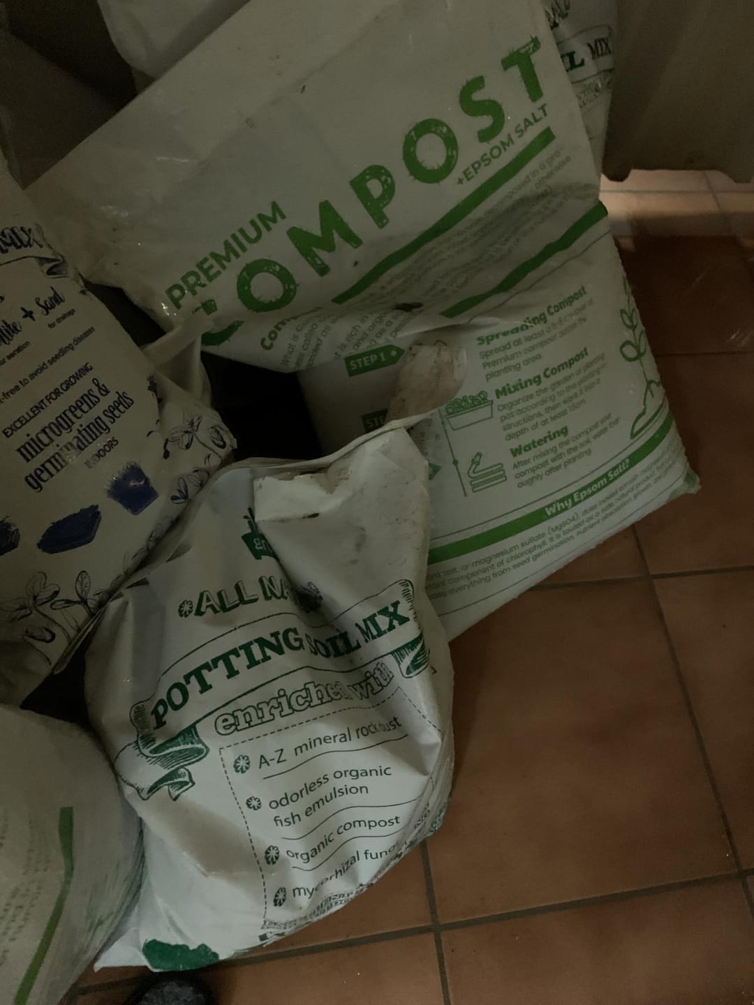 Customer photo review of Potting Soil Mix