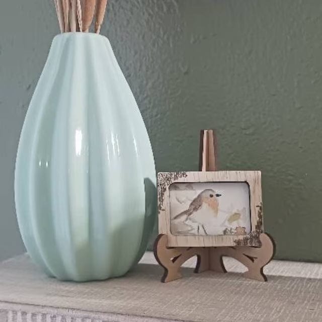 Customer photo review of Mini Tiered Tray Decor Easel