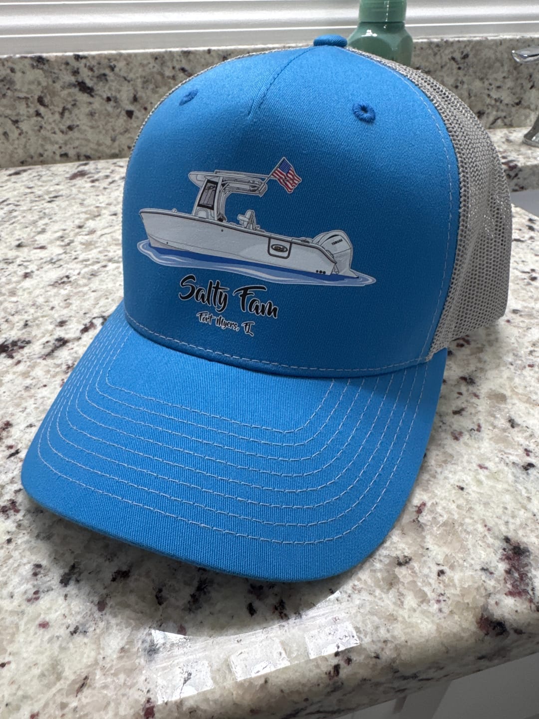 Customer photo review of Custom Trucker Hats