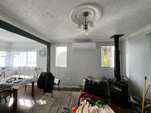 Customer photo review of Masoala - Tropical Wallpaper With Cranes - Black