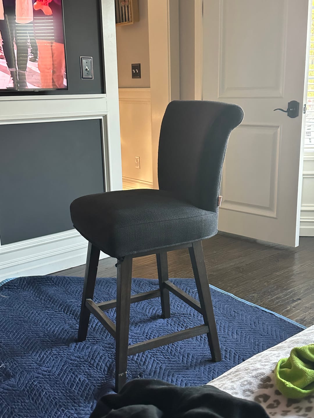 Customer photo review of Fabric Paint -- Black