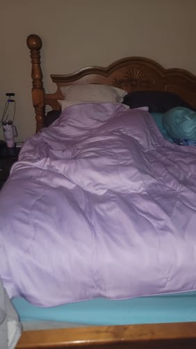 Customer photo review of The Ice Blanket