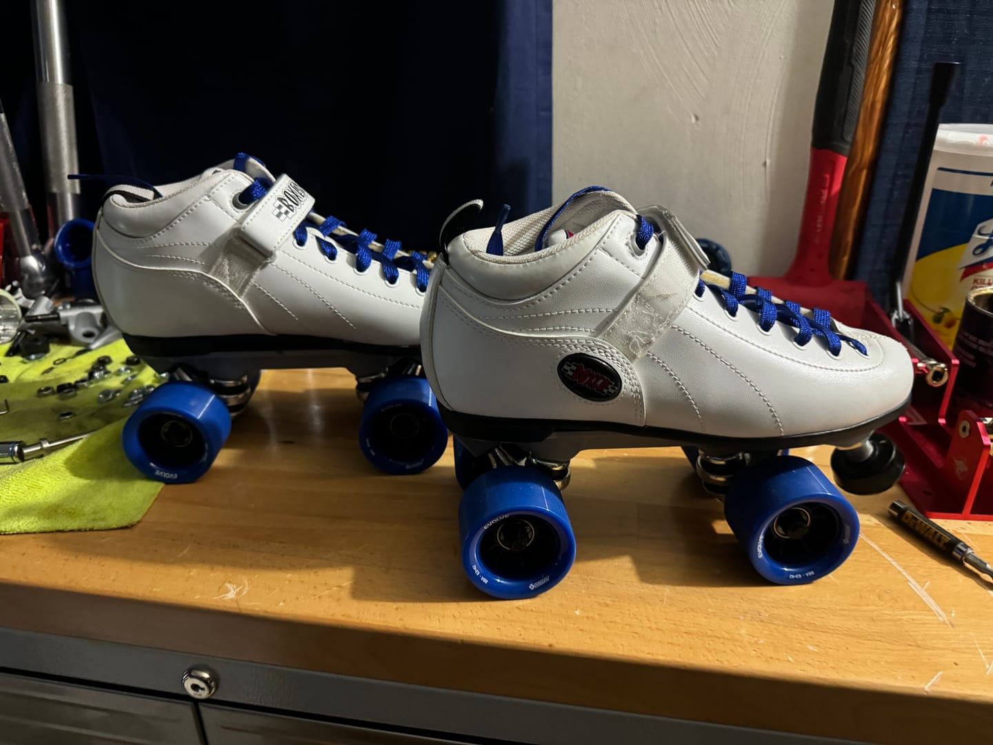 Customer photo review of JESA 608 Black Series Roller Skate Bearings
