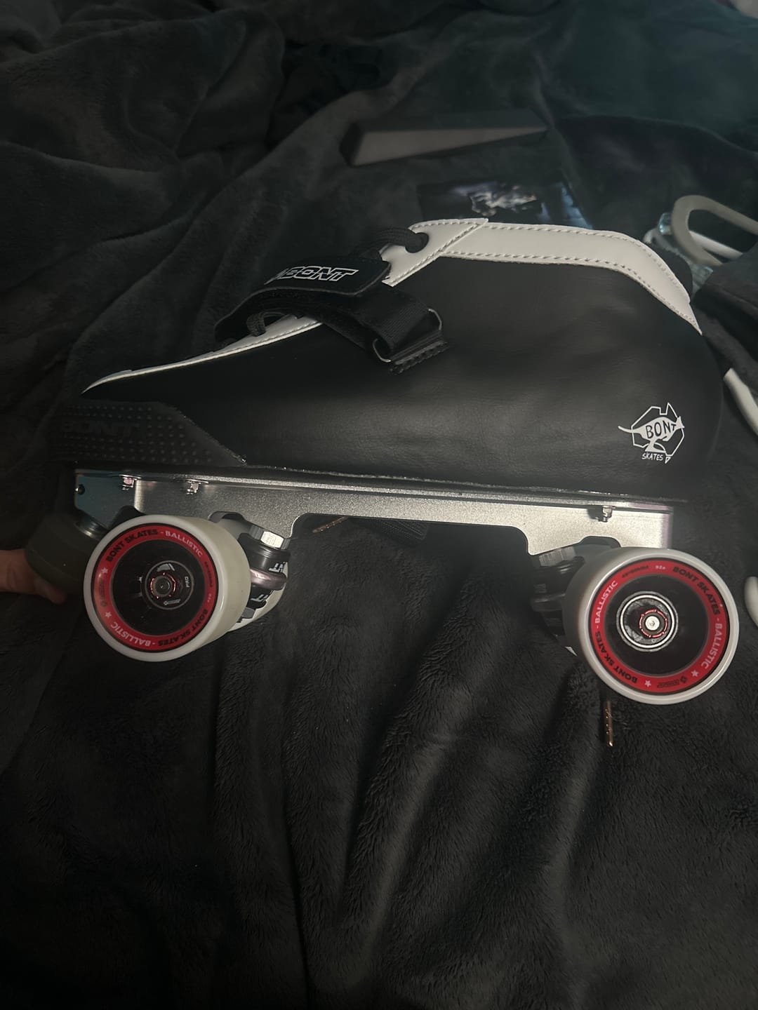 Customer photo review of Ballistic Roller Skate Wheels