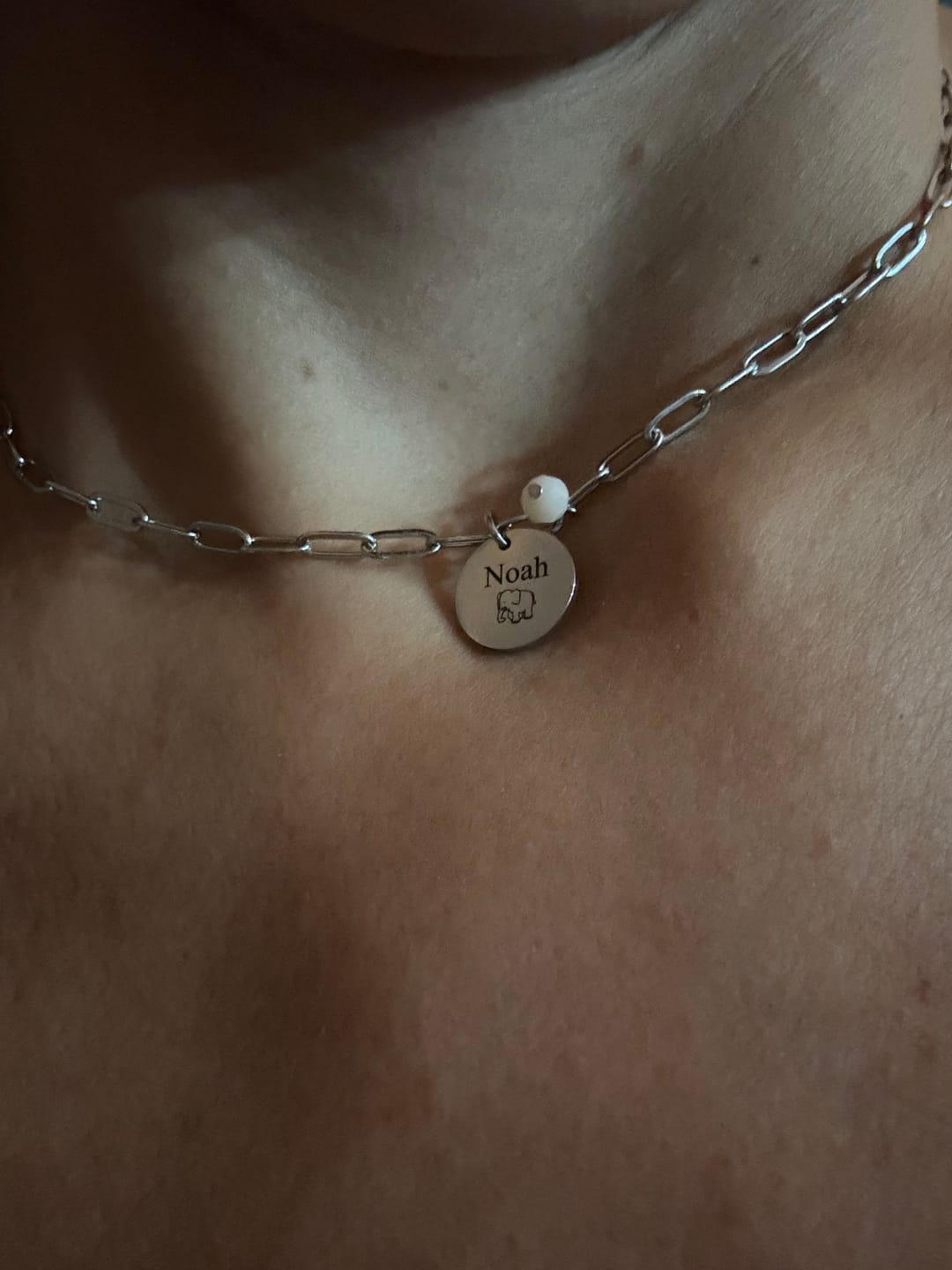 Customer photo review of Collar Sensación ~ Personalizado