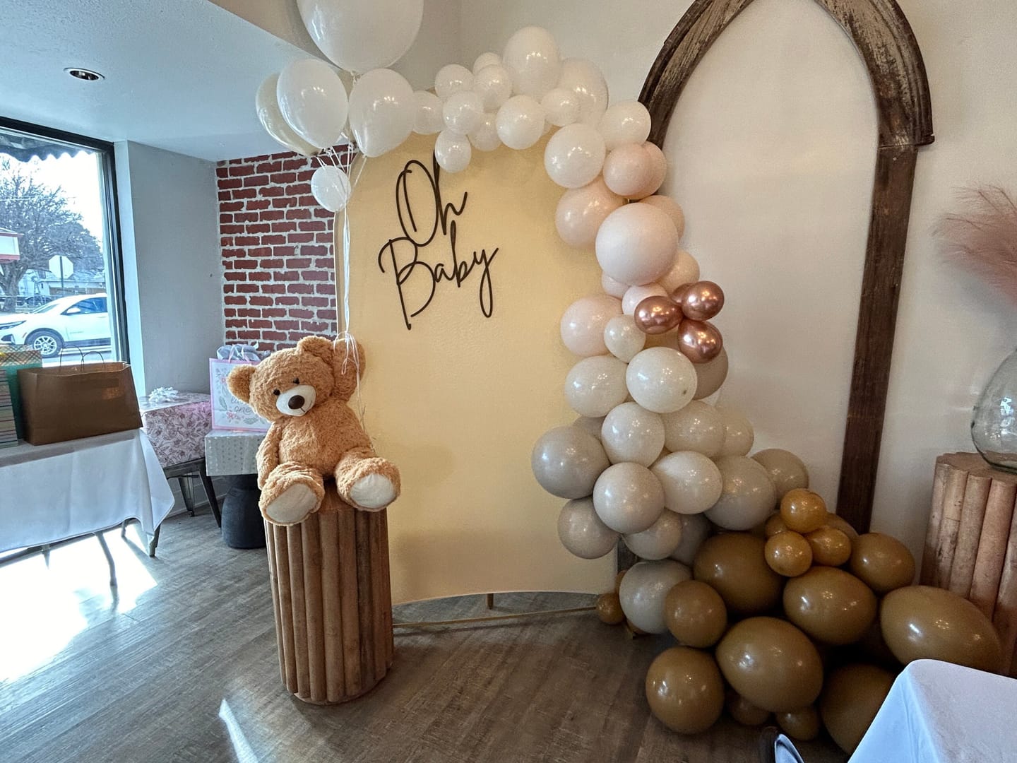 Customer photo review of Custom Wooden Word