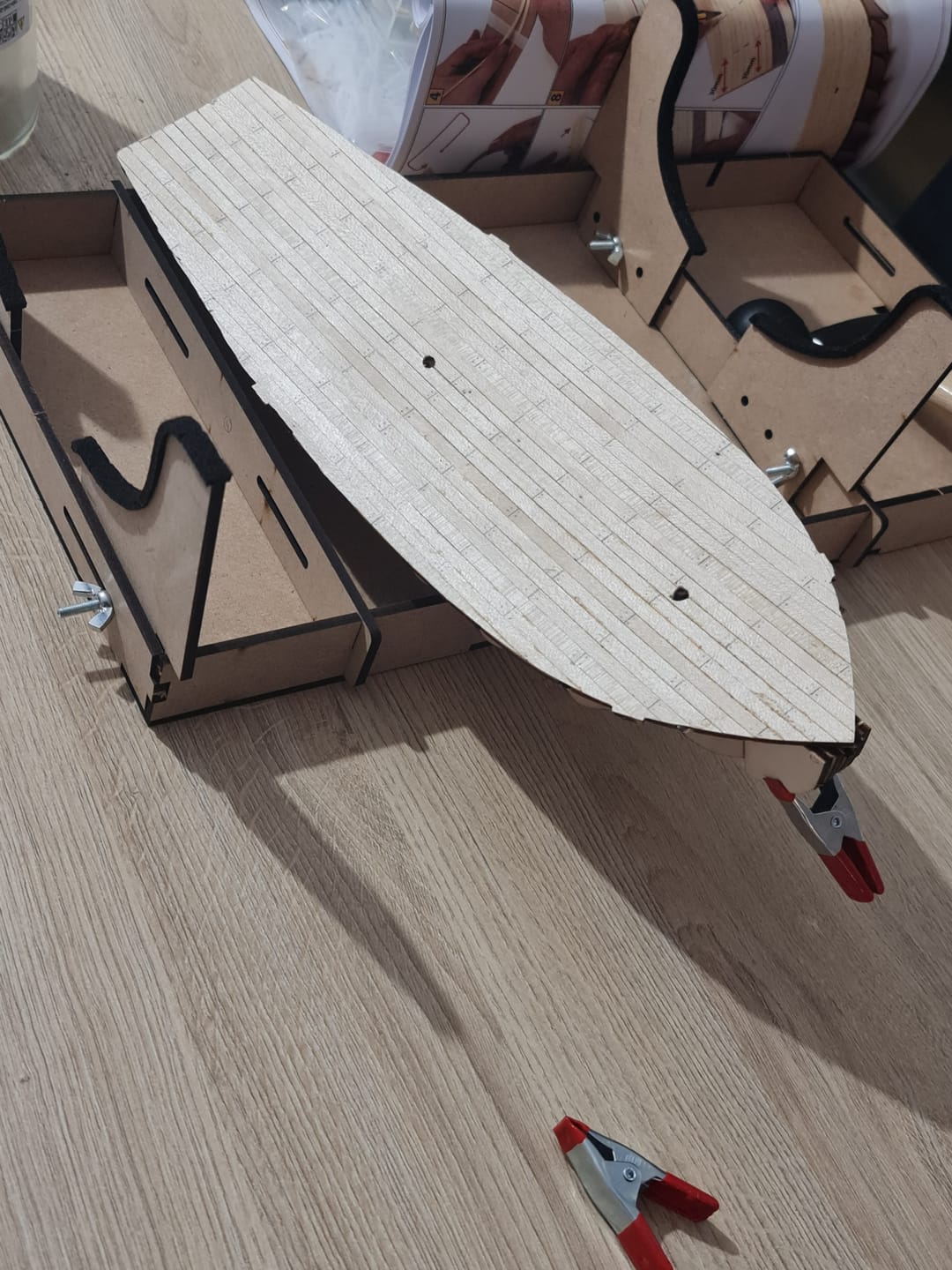 Customer photo review of Maqueta Barco Polaris Starter Pack