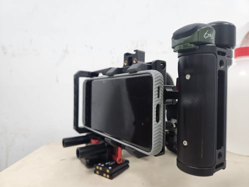 Customer photo review of Side Handle