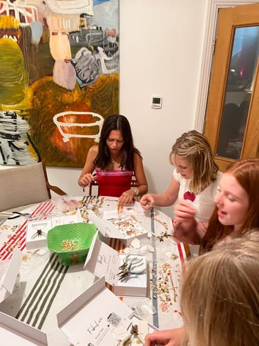 Customer photo review of FabuLove Charm Jewelry Kit