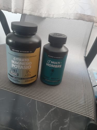 Customer photo review of Citrato de Magnesio + Potasio