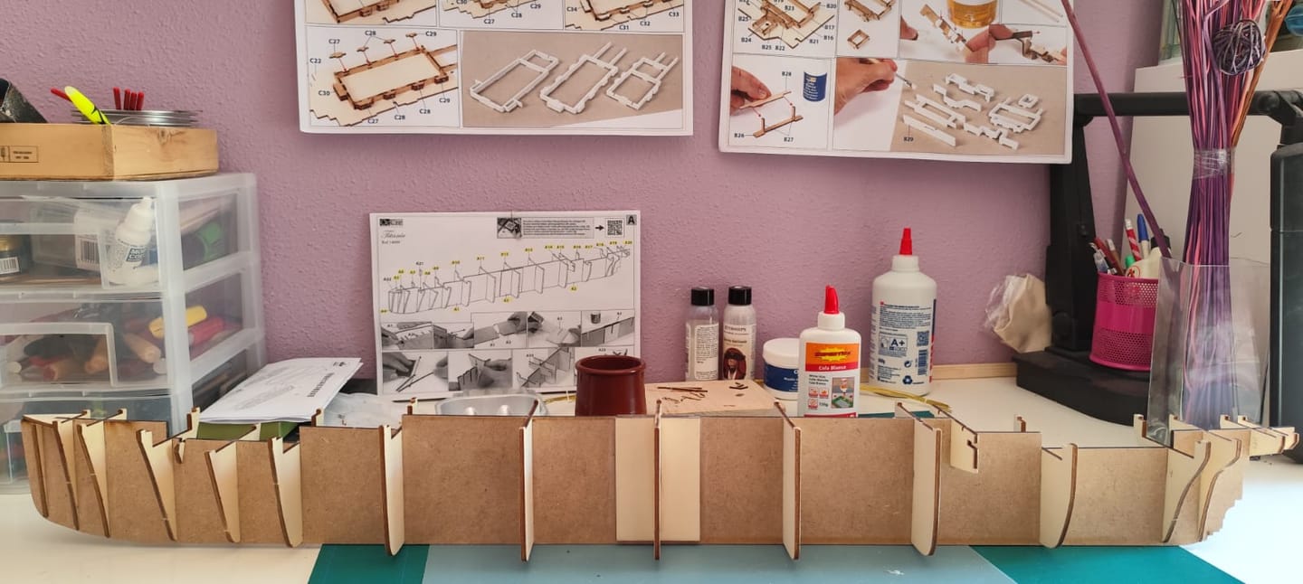 Customer photo review of Maqueta Barco Titanic