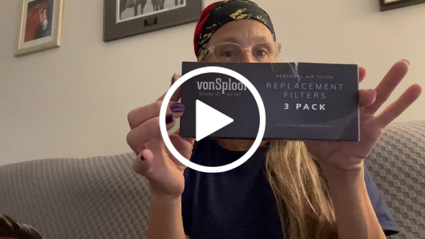 Customer video review of 3-Pack vonSploof Replacement Filters