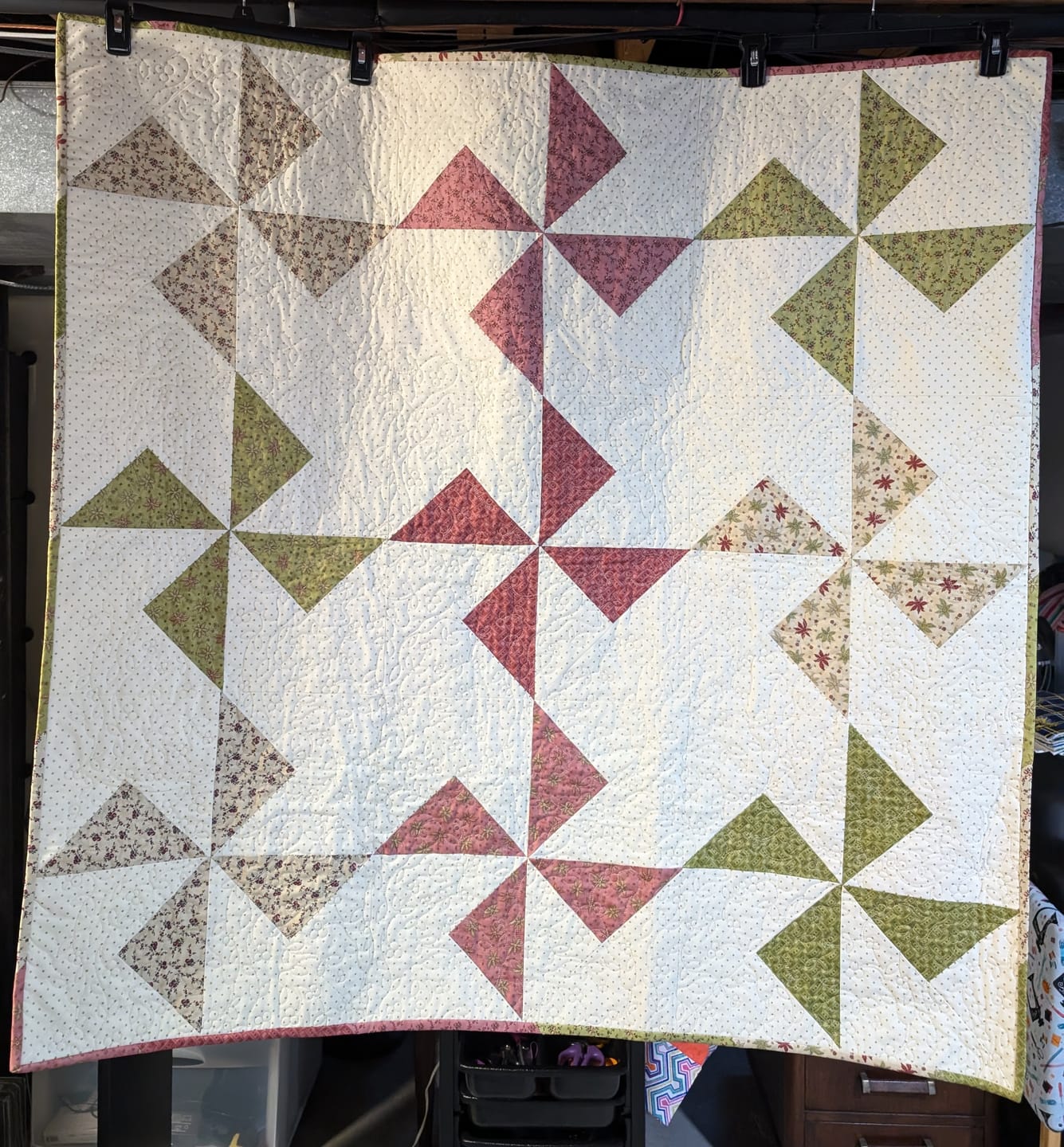 Customer photo review of Baby Quilt Tutorial Bundle - 3 Baby Quilt Patterns - Digital PDF Pattern