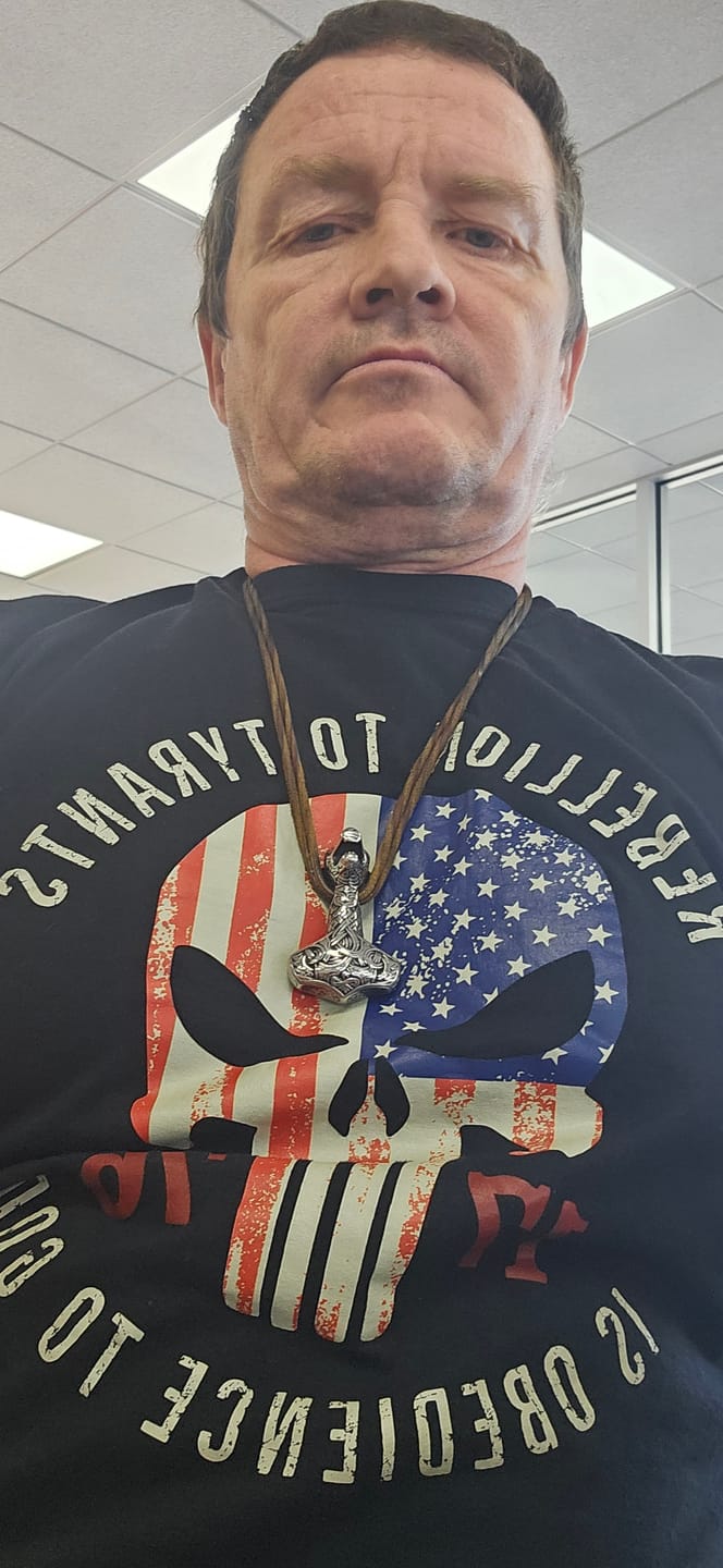 Customer photo review of Rebellion To Tyrants T-Shirt