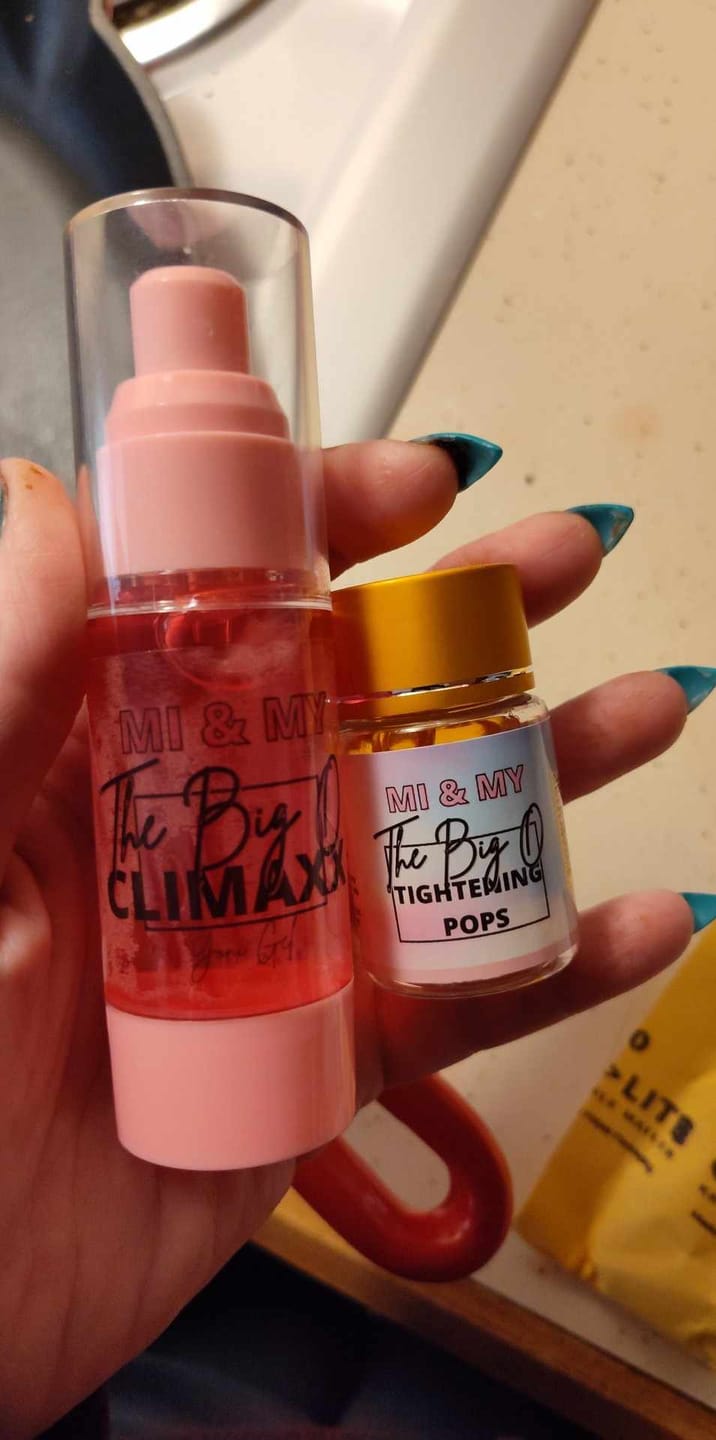 Customer photo review of The Big O CLIMAXX yoni gel