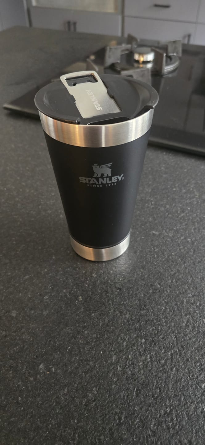 Customer photo review of Stanley Beer Pint