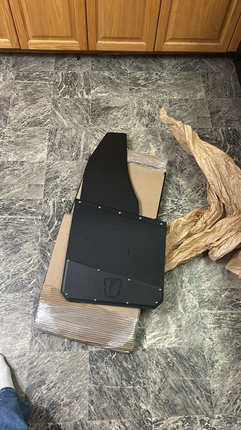 Customer photo review of Trigger Industries Standard Height Mud Flaps