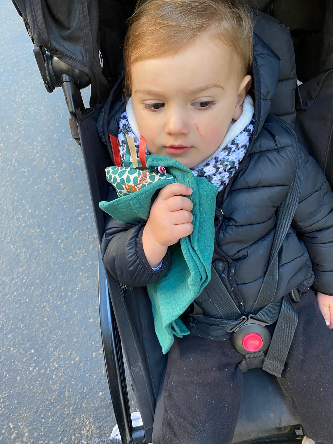 Customer photo review of Doudou bébé garçon - Doudou lange Mika