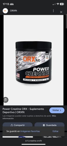 Customer photo review of Power Creatine ORX