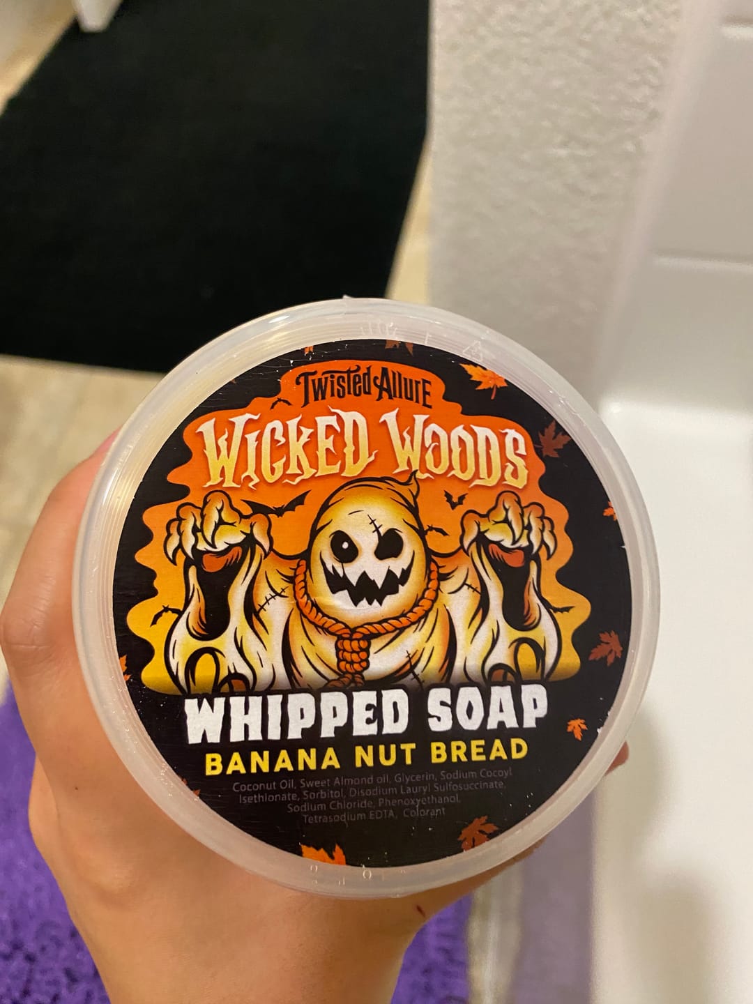 Customer photo review of Wicked Woods Whipped Soap