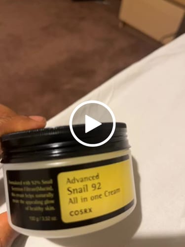Customer video review of [Cosrx] Advanced Snail 92 All in one Cream 100ml