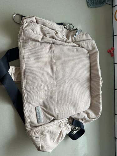 Customer photo review of Corduroy Diaper Stroller Bag