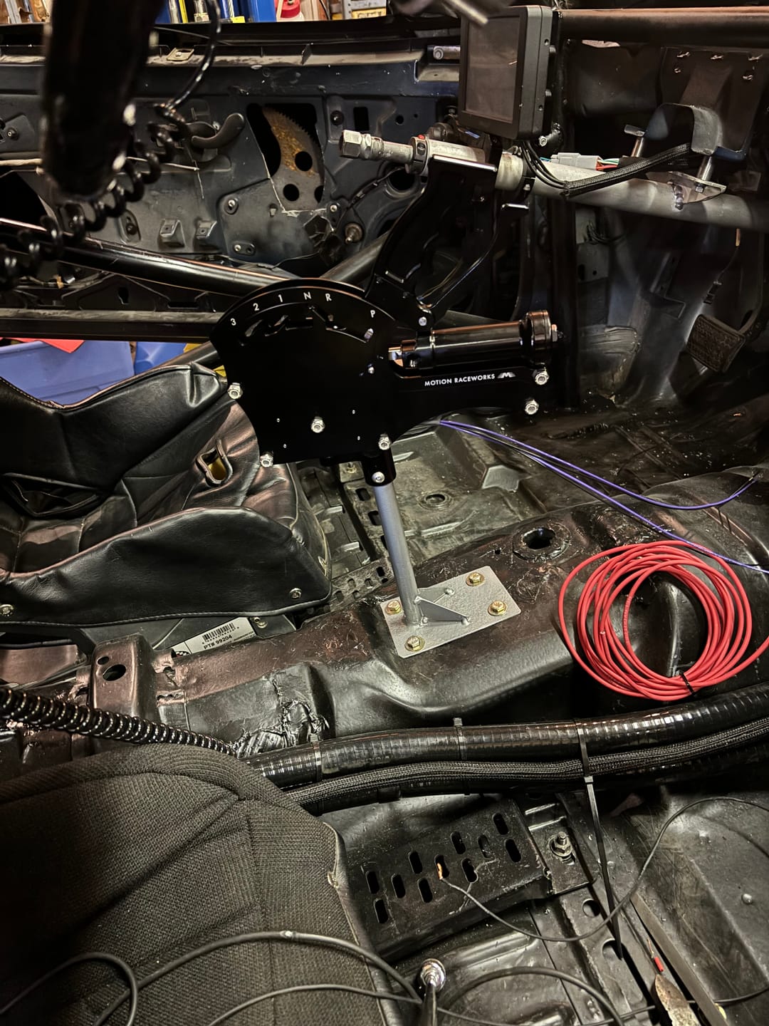 Customer photo review of TH400 3 Speed Reverse Pattern Operator Series Billet Shifter Front Exit