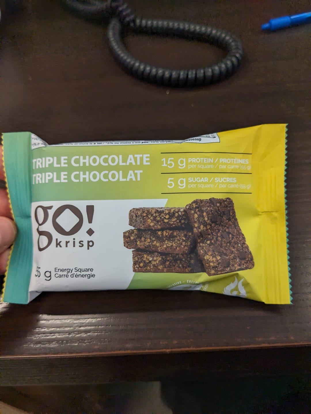 Customer photo review of Go Krisp - Jimmy Sévigny 55gr