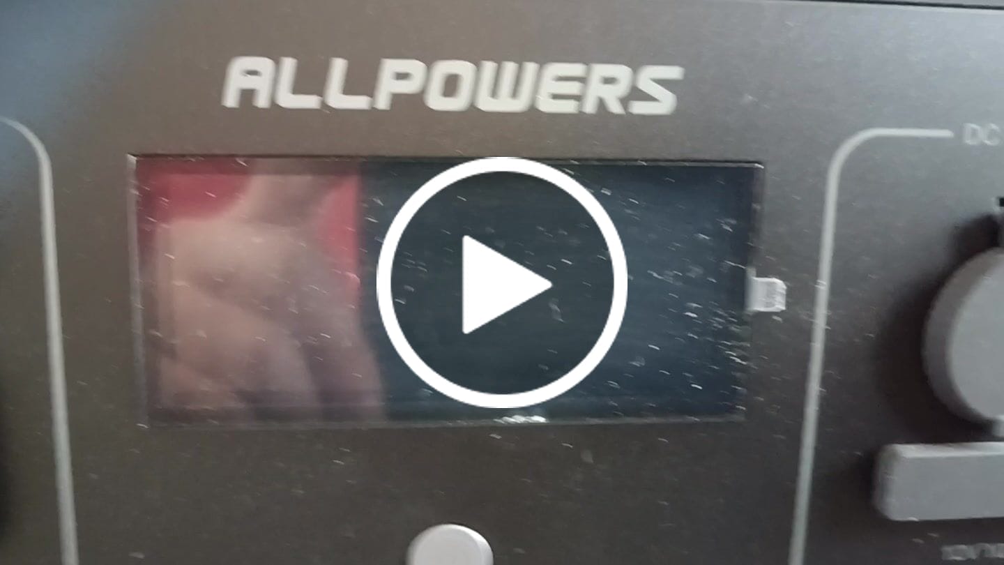 Customer video review of ALLPOWERS R2500 Power Station Portatile 2500W 2016Wh