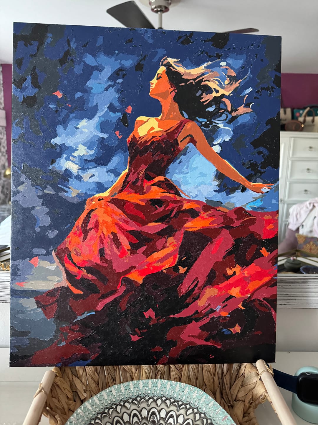 Customer photo review of Dancer in Red