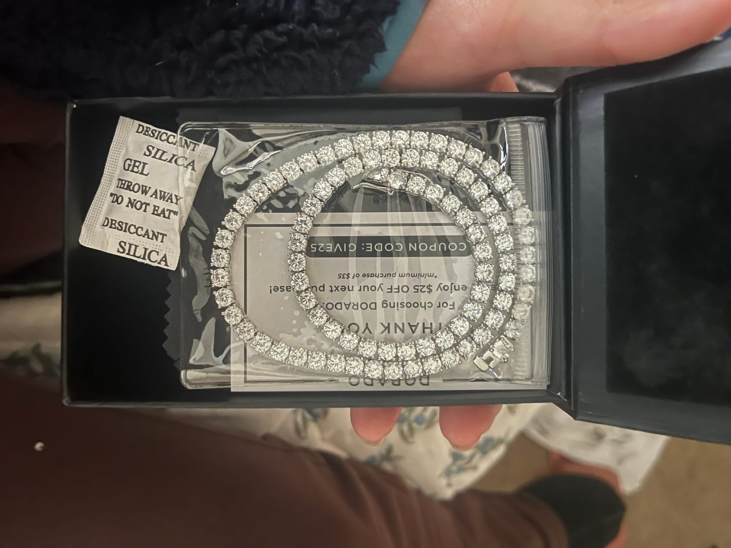 Customer photo review of Tennis Chain