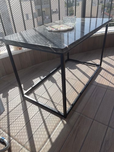 Customer photo review of שולחן סלון לפי מידה