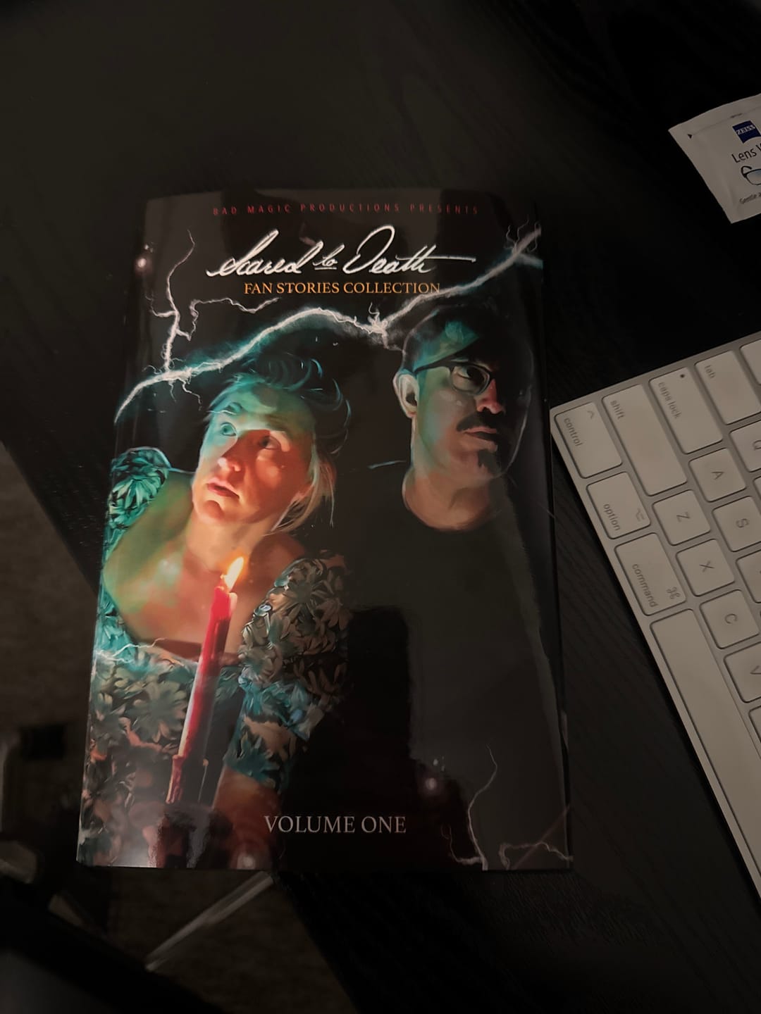 Customer photo review of Scared To Death Book Vol One UNSIGNED