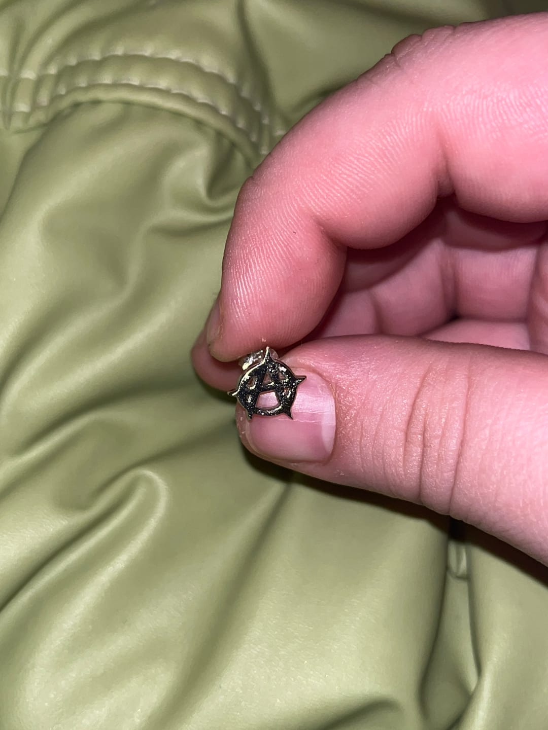 Customer photo review of ANARCHY EARRING
