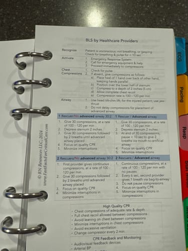 Customer photo review of 2024 ACLS Update Chapter
