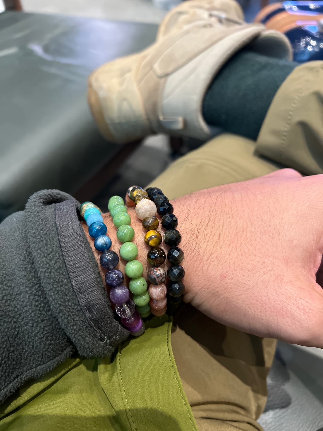 Customer photo review of Pulsera Zodiacal Leo 🦁☀️🔥 (8 mm) Irradia Confianza y Liderazgo Leonino