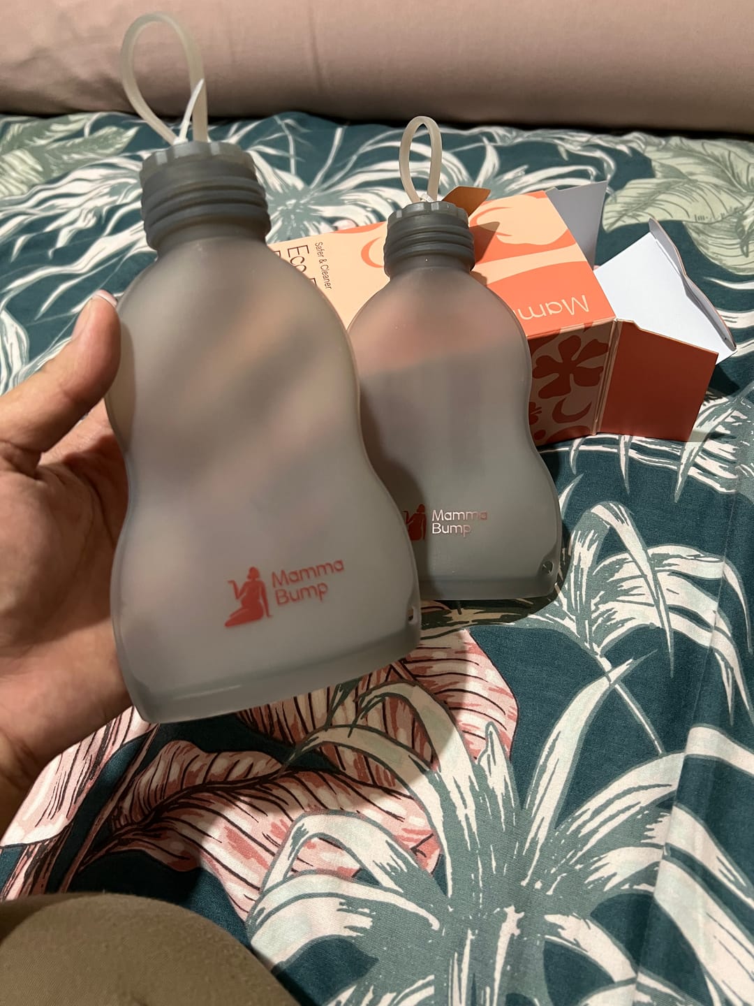 Customer photo review of Eco-Friendly Milk Bags