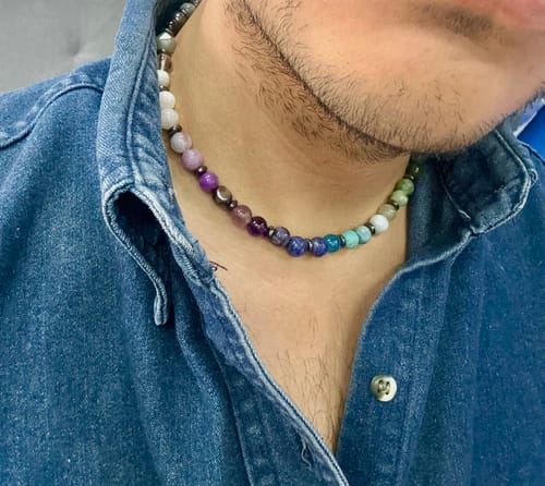 Customer photo review of Codificador Elástico "Unidad" de 45 Minerales (8 mm)