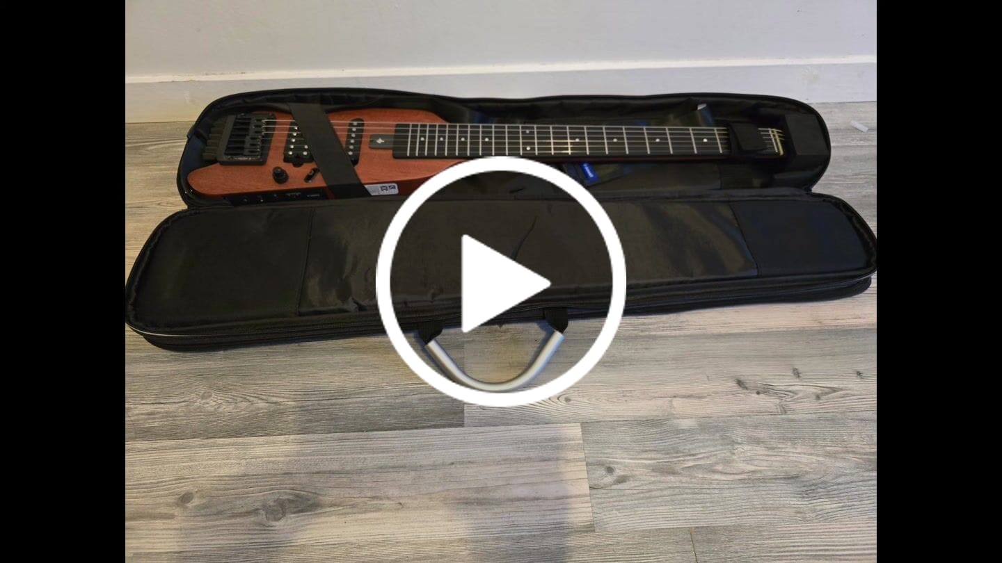 Customer video review of Donner HUSH-X Guitare électrique guitare de voyage ultra-légère