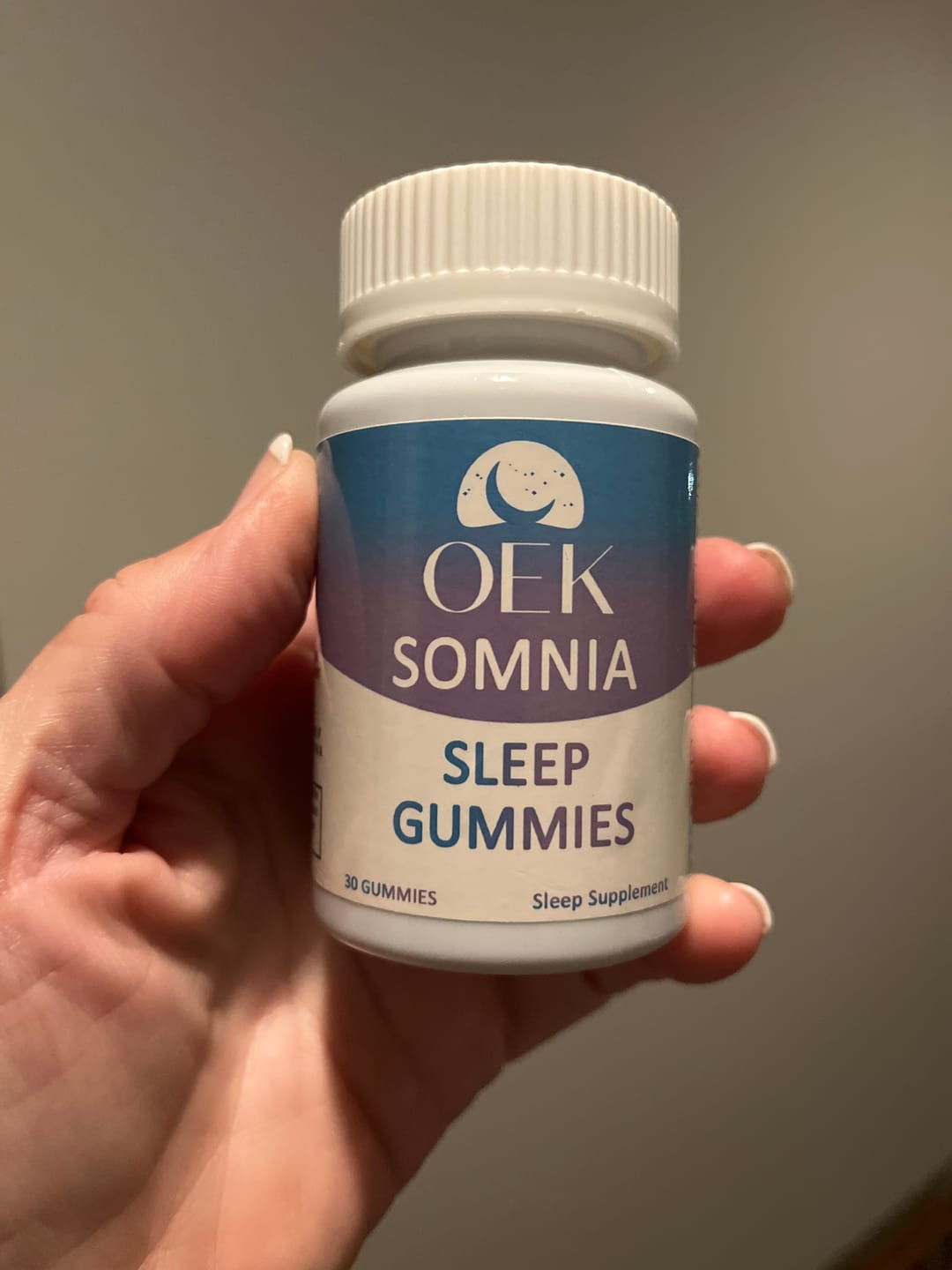Customer photo review of Somnia Sleep Gummies