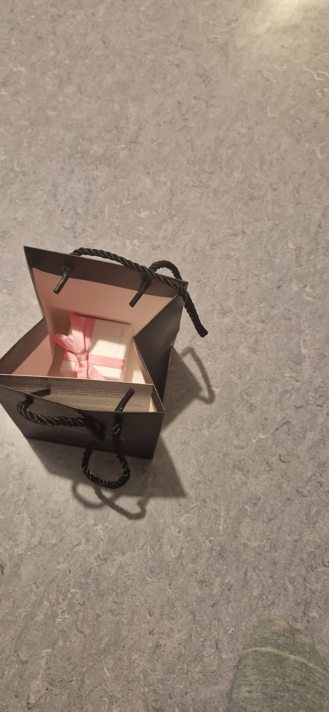 Customer photo review of Geschenk Tragetasche