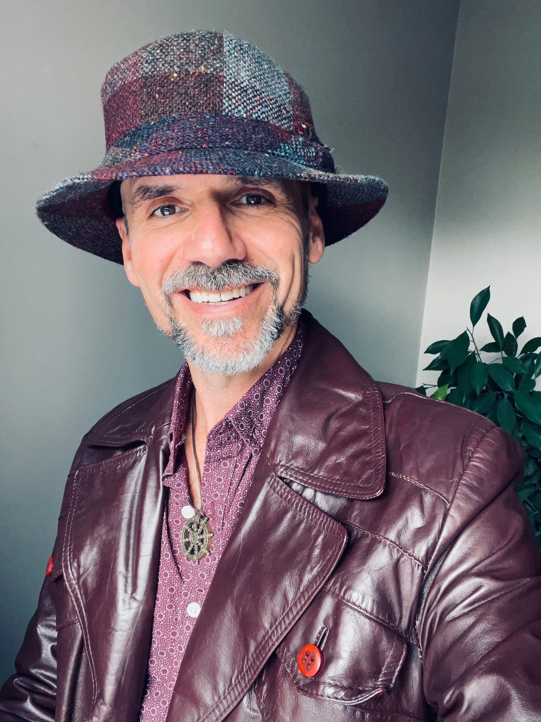Customer photo review of Walking Hat Tweed