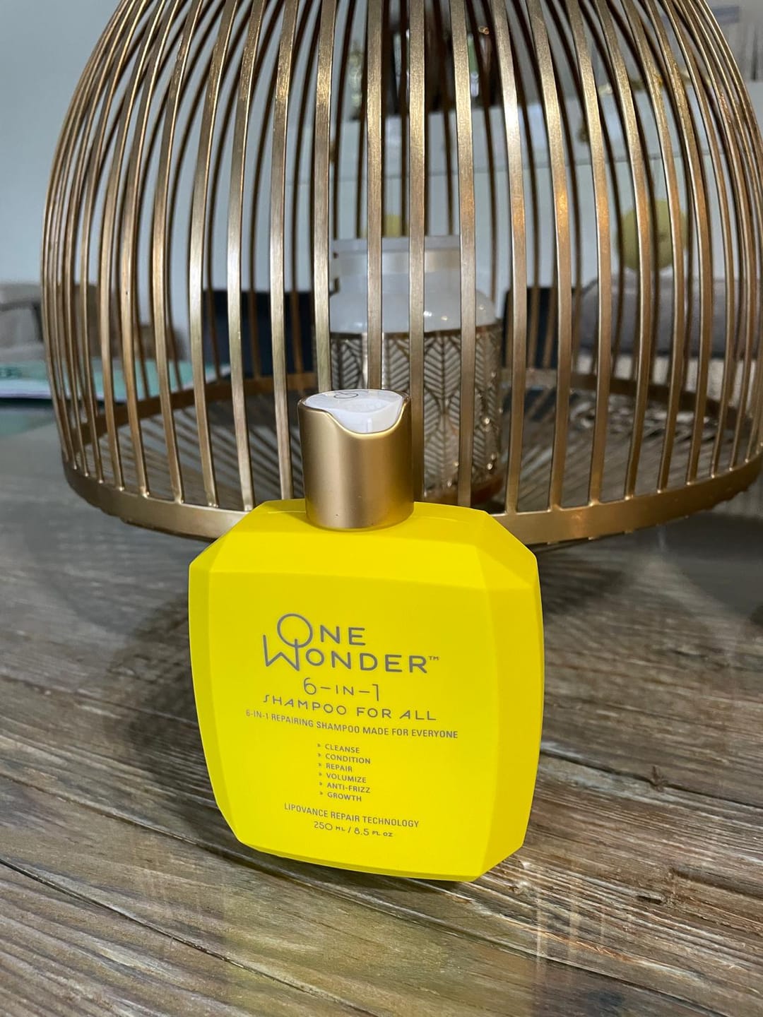 Customer photo review of ONE WONDER™ 6-IN-1 shampoo for all