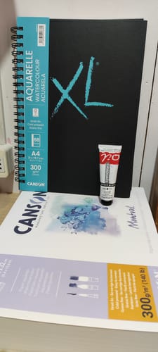 Customer photo review of Canson Montval - Block Acuarela 24 x 32 cm, 100 Hojas, 300 g/m2