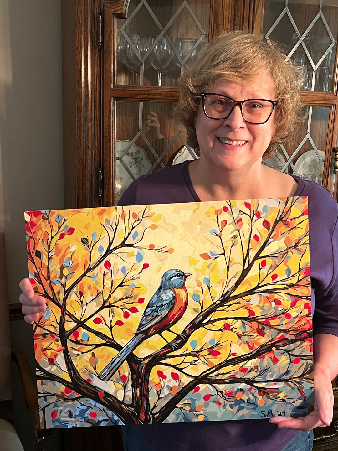 Customer photo review of Eastern Bluebird
