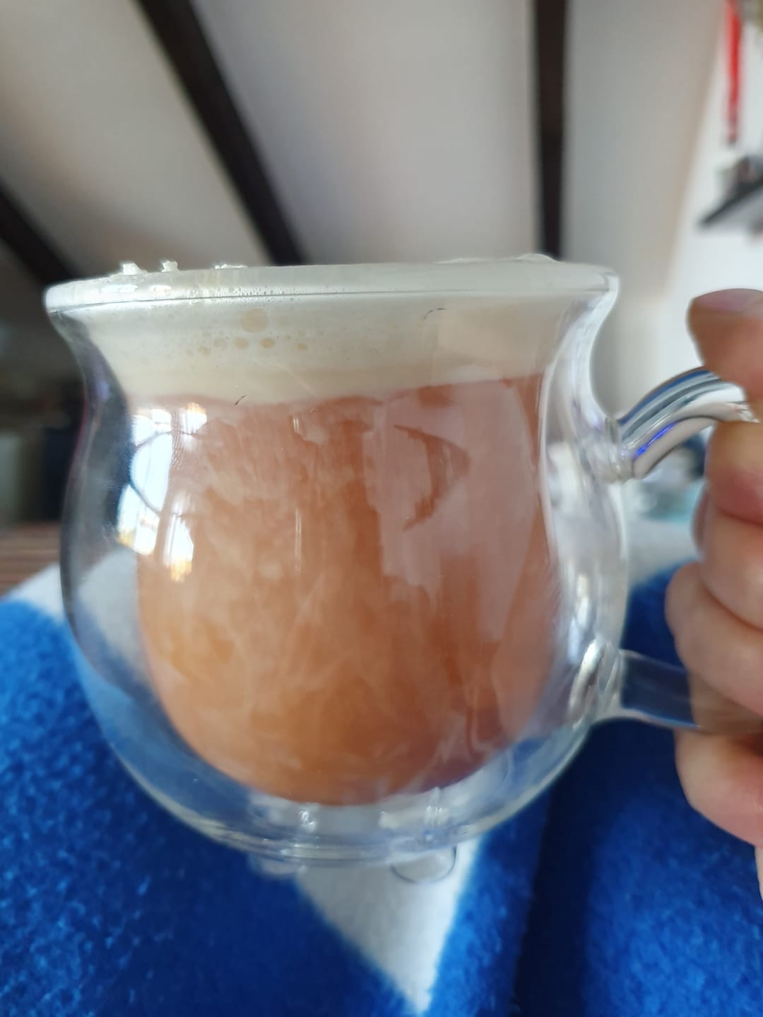 Customer photo review of Kessel Tasse aus Glas – Doppelwandig