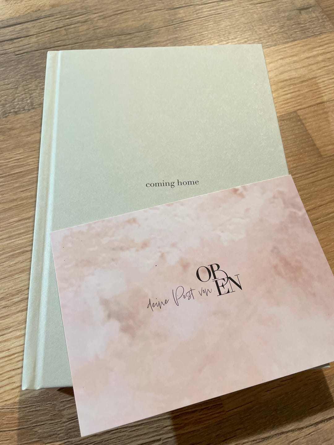 Customer photo review of "coming home" Journal